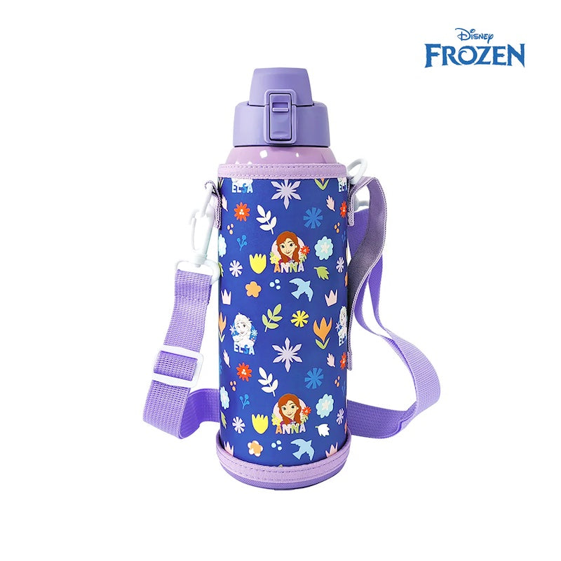 Zippies Lab Disney 1L Insulated Tumbler with Carrying Pouch - Disney Princess The Poet Inside