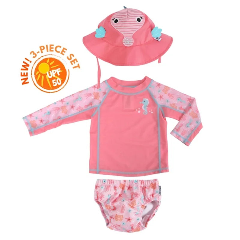 Zoocchini UPF50 3-Piece Swim Set