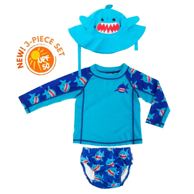 Zoocchini UPF50 3-Piece Swim Set