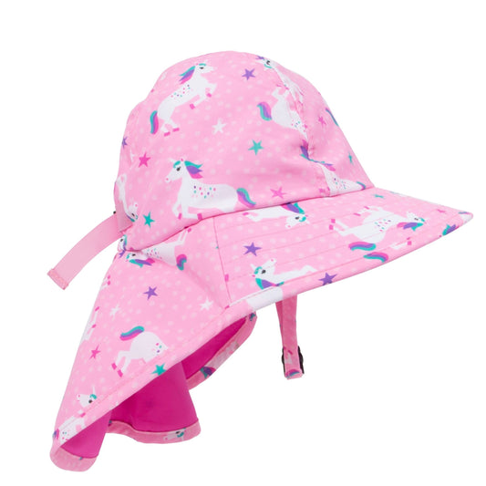 Zoocchini Cape Sunhat - Una the Unicorn
