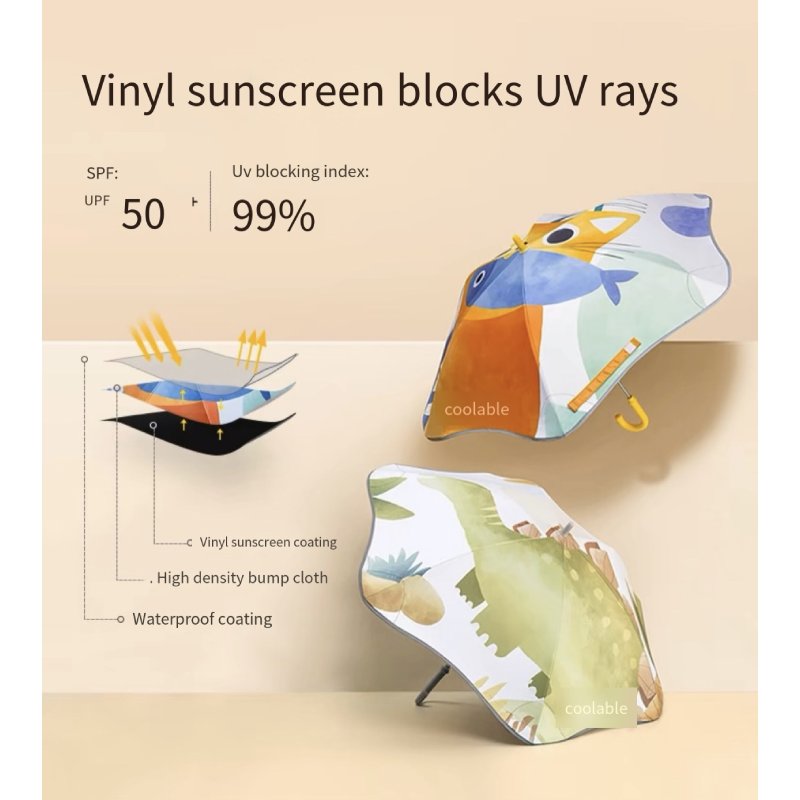 Coolable Double Sided Kids Umbrella