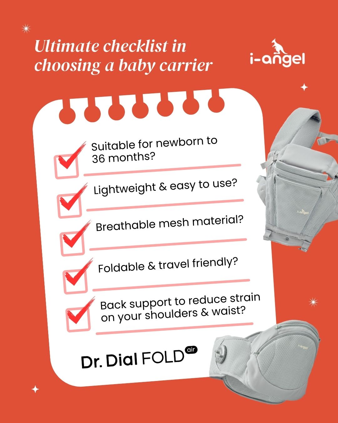 I-Angel Dr. Dial Fold Air All-In-One