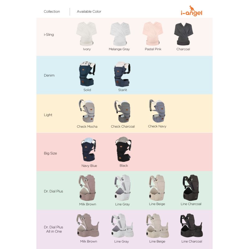 i-Angel Hipseat Carrier - Dr. Dial Plus
