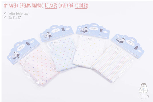 Iflin My Sweet Dreams Bamboo Bolster Case (for Toddlers)