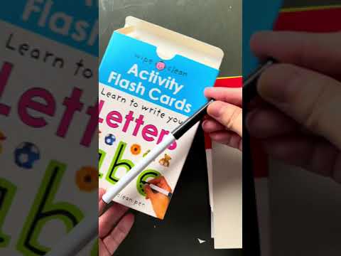 Little Fat Hugs Wipe Clean Flash Cards - Letters, Numbers, and Animals