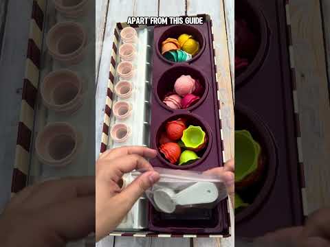 Topbright Colorful Number Cognitive Ice Cream Learning Box