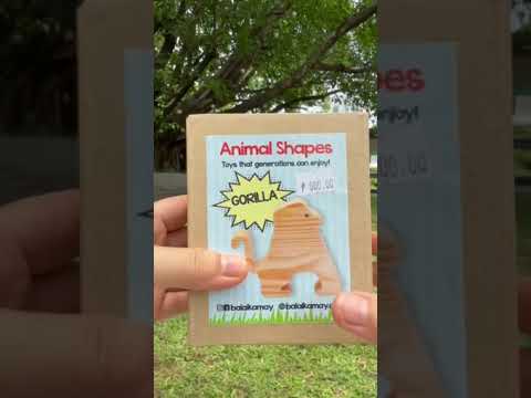 BalaiKamay Animal Shape: Gorilla