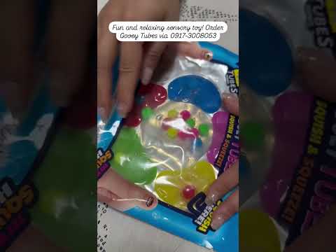 Gooey Tubes Flower Sensory Color Sorting