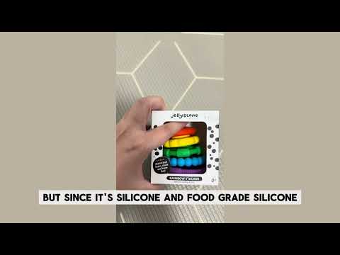 Jellystone Rainbox Stacker and Teether Toy