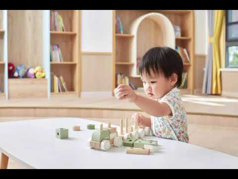 PolarB Stacking Train - Green