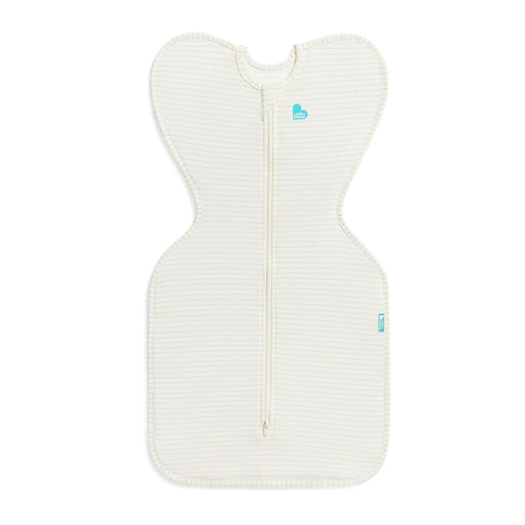 Love to Dream Swaddle Up Lite 0.2 TOG – Tan Breton Stripe