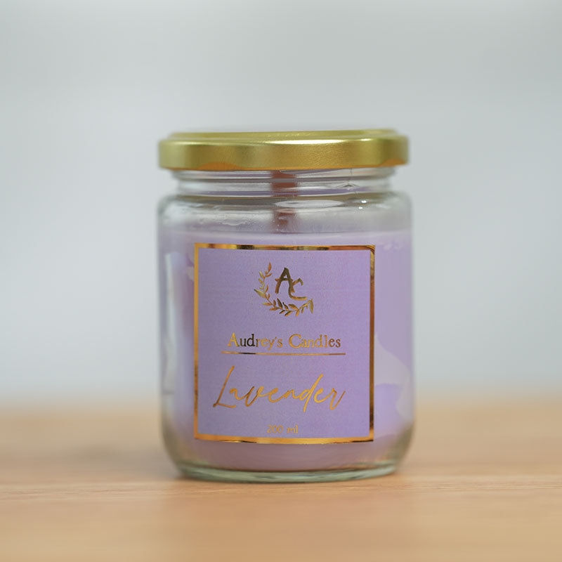 Audrey's Candles Scented Candle - Lavender