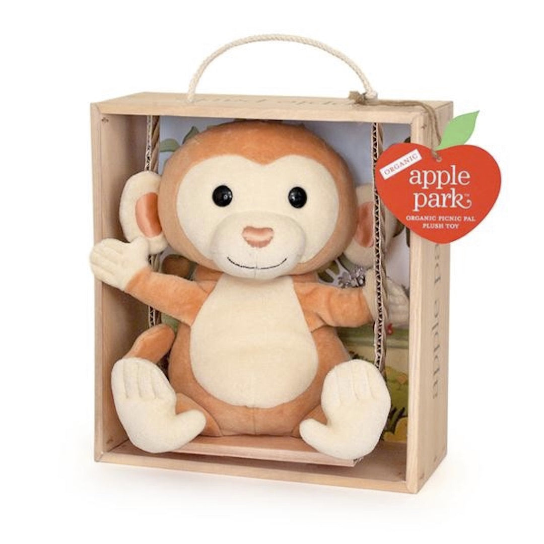 Apple Park Swinging Crate Monkey
