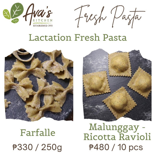 Ava's Kitchen Lactation Fresh Pasta