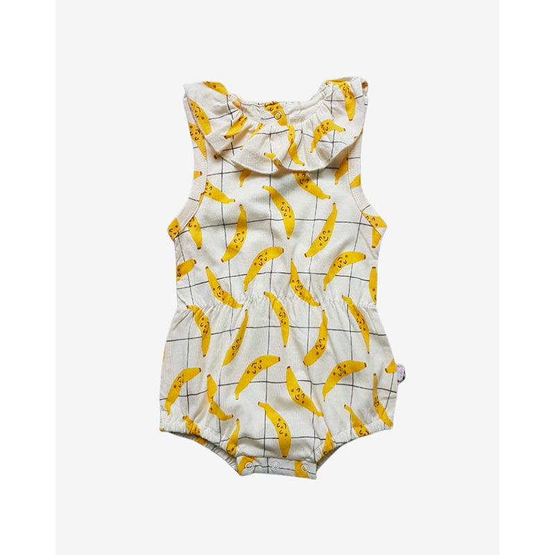 Babysoy Princess Tank Onesie (Banana)