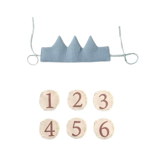 Bababoo Kids Cotton Birthday Hat Crown Baby - 1 to 6 Years old