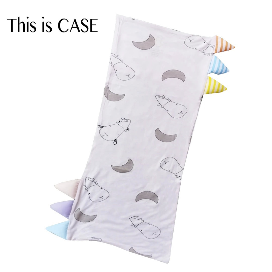 BaaBaa Sheepz Moon Sheepz with Striped Tag Jumbo Buddy Case