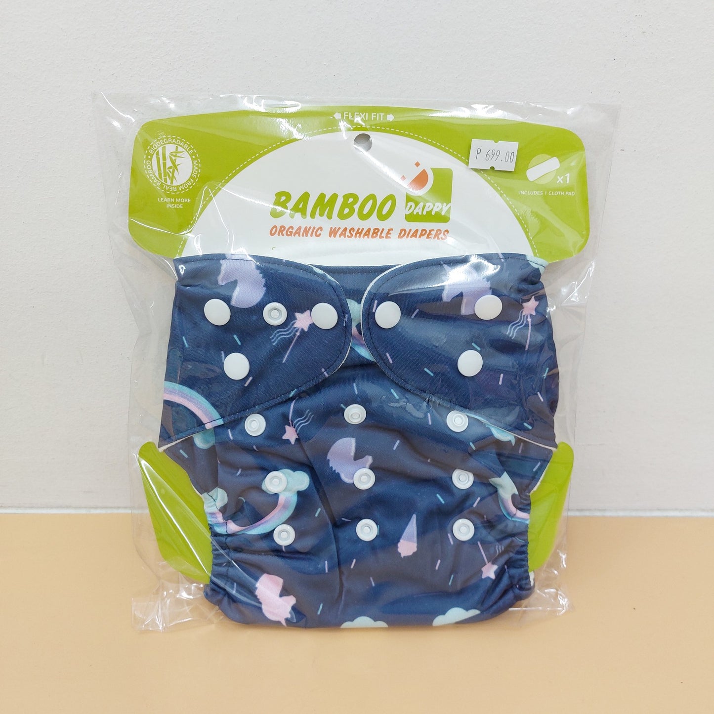 Bamboo Dappy Single Cloth Diaper