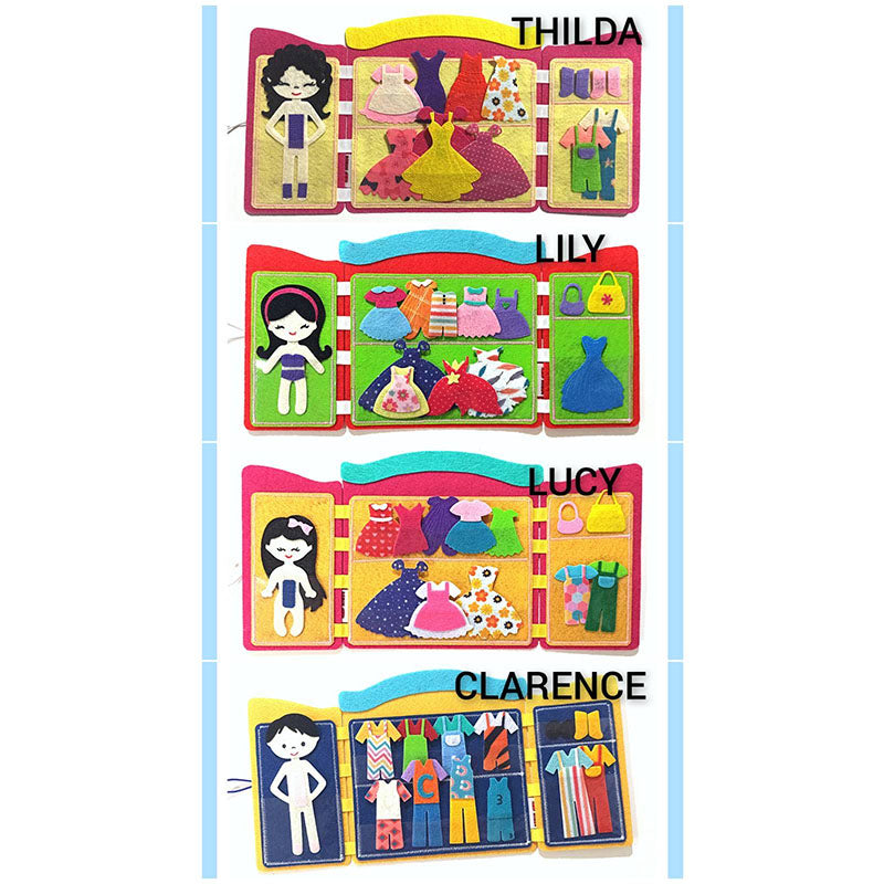 Bright Little Minds Dress Up Doll Kit