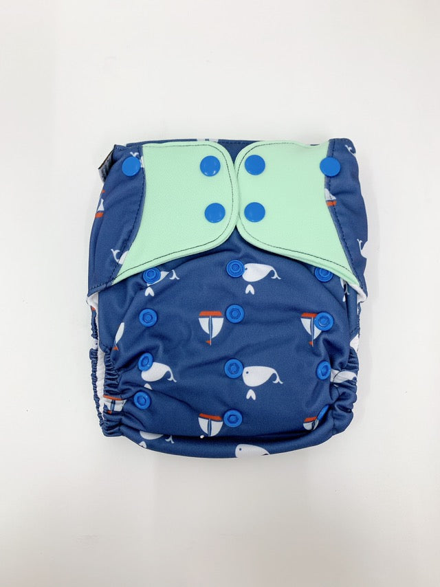 Butt and Mommy Works Booldeet PUL Diapers with 4-Layered Microfiber