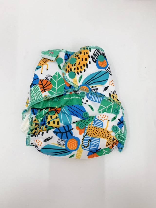 Butt and Mommy Works Elinfant All-in-2 Bamboo Cotton Cloth Diaper