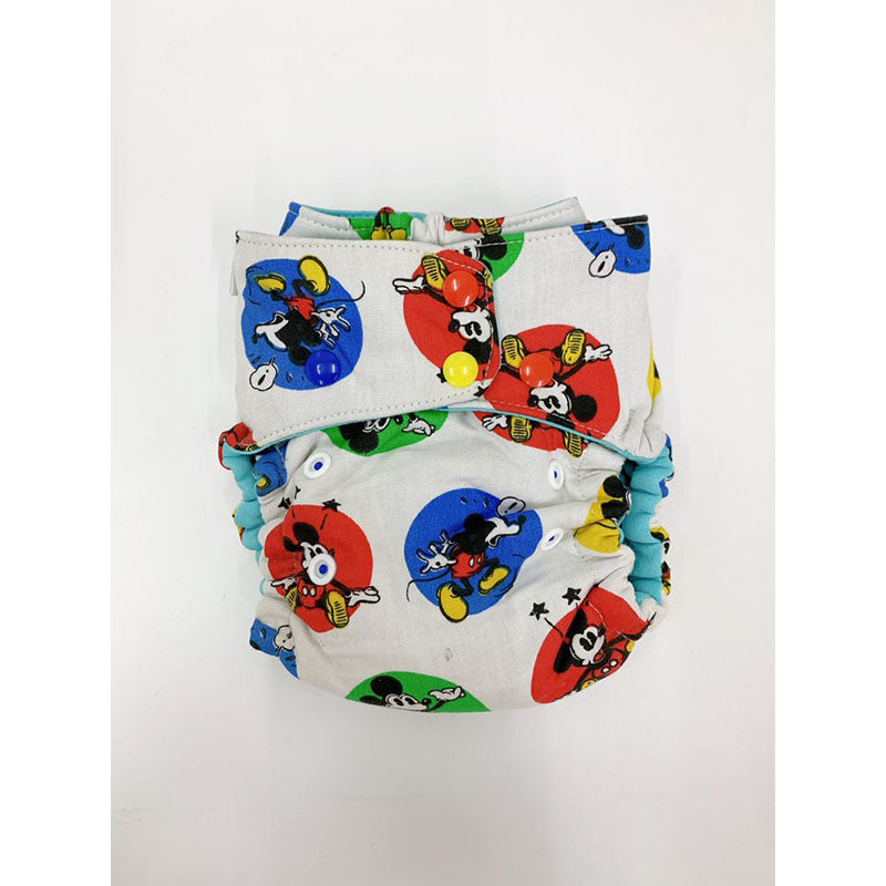 Butt and Mommy Works Hybrid Fitted Cloth Diaper