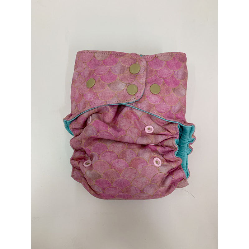Butt and Mommy Works Hybrid Fitted Cloth Diaper