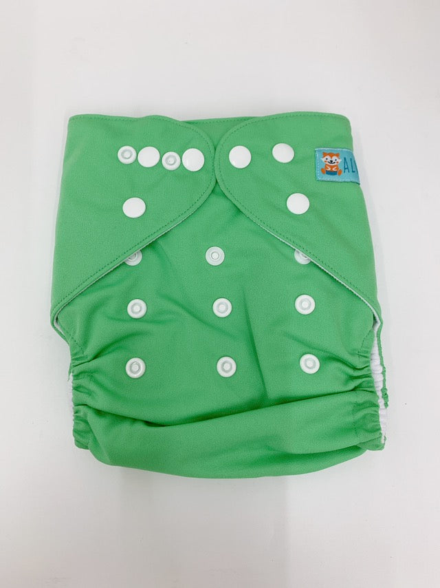 Butt and Mommy Works Plain Alva in 3-Layered Microfiber Diapers
