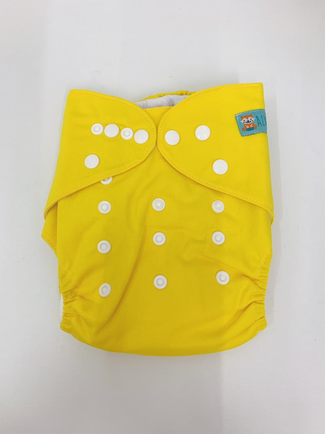 Butt and Mommy Works Plain Alva in 3-Layered Microfiber Diapers