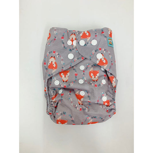 Butt and Mommy Works Printed All-in-3 Layered Microfiber