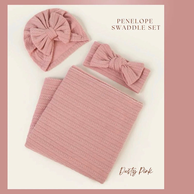 Blooming Wisdom Penelope Swaddle Set