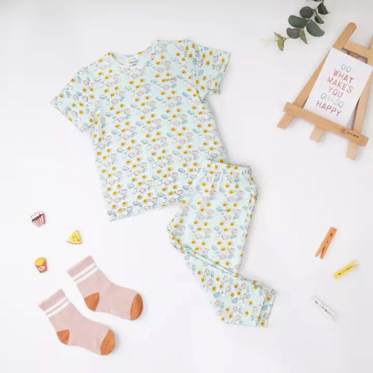 Bons99 Bamboo Breakfast Pajama Set