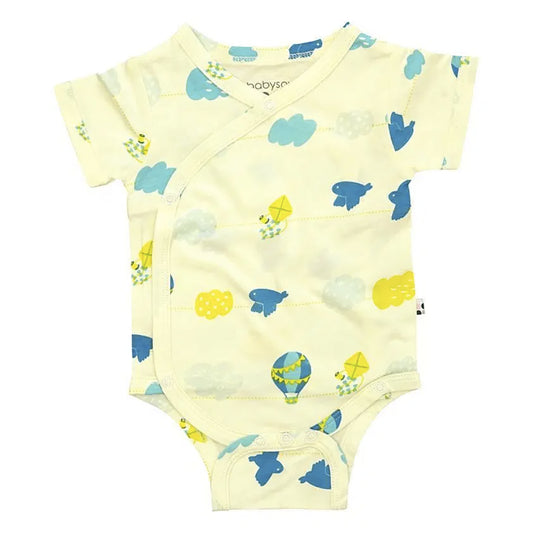 Babysoy Kimono Onesie (Sky)