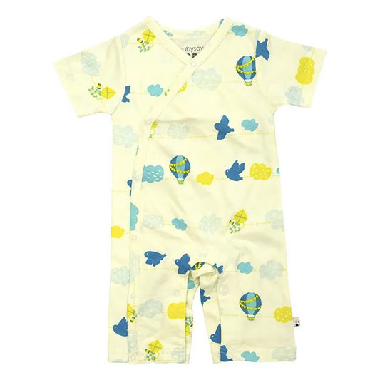 Babysoy Kimono Romper (Sky)