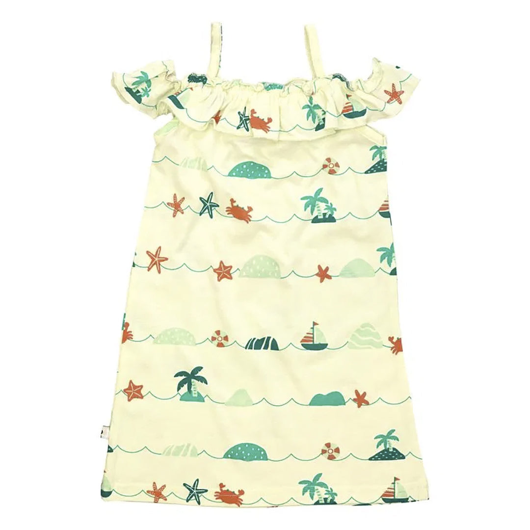 Babysoy Ruffle Shoulder (Sea)
