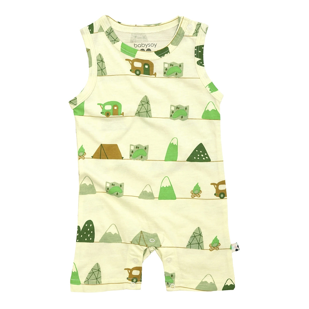 Babysoy Tank Romper (Mountain)