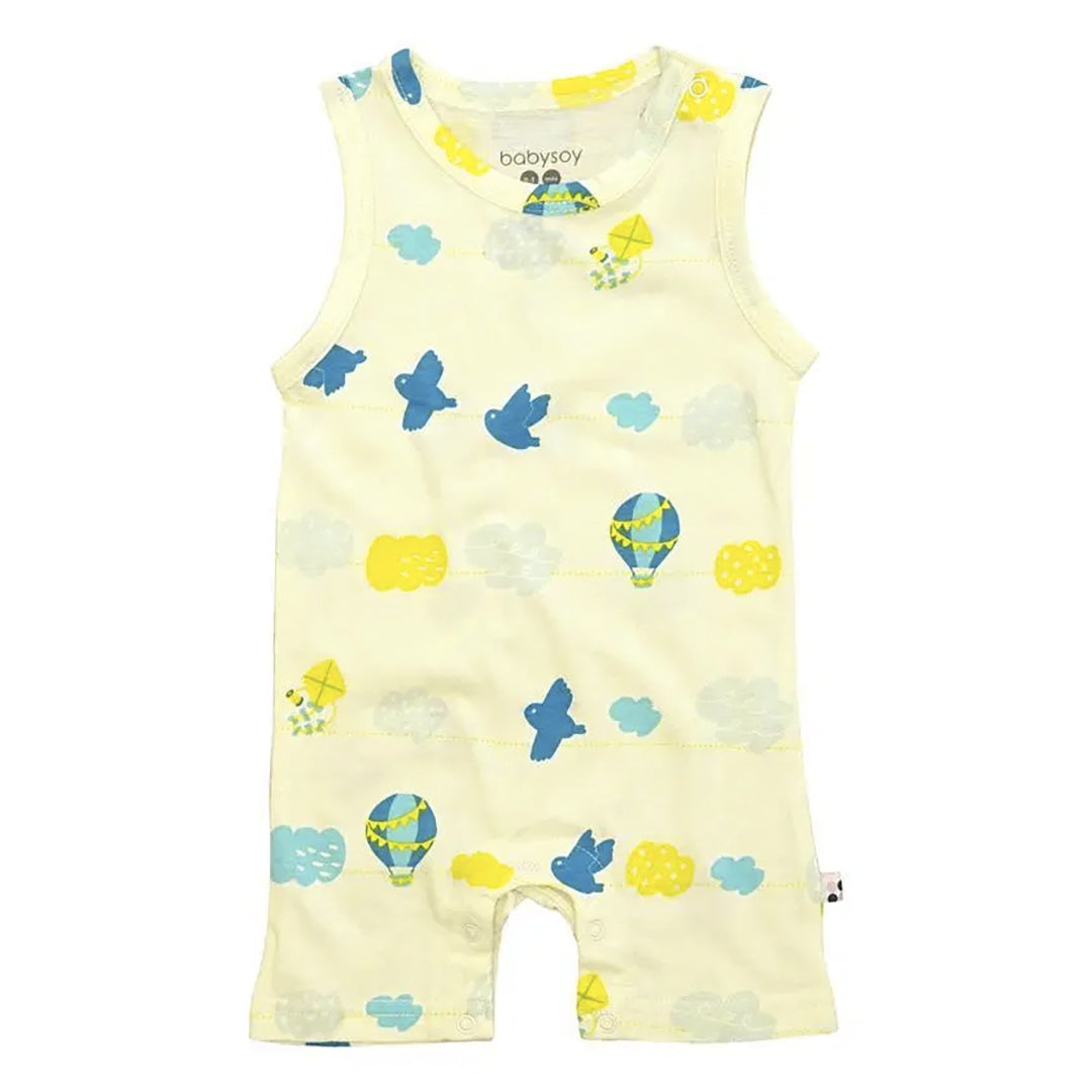 Babysoy Tank Romper (Sky)