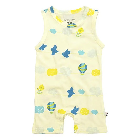Babysoy Tank Romper (Sky)