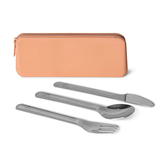 Citron Stainless Steel Cutlery Set with Pouch