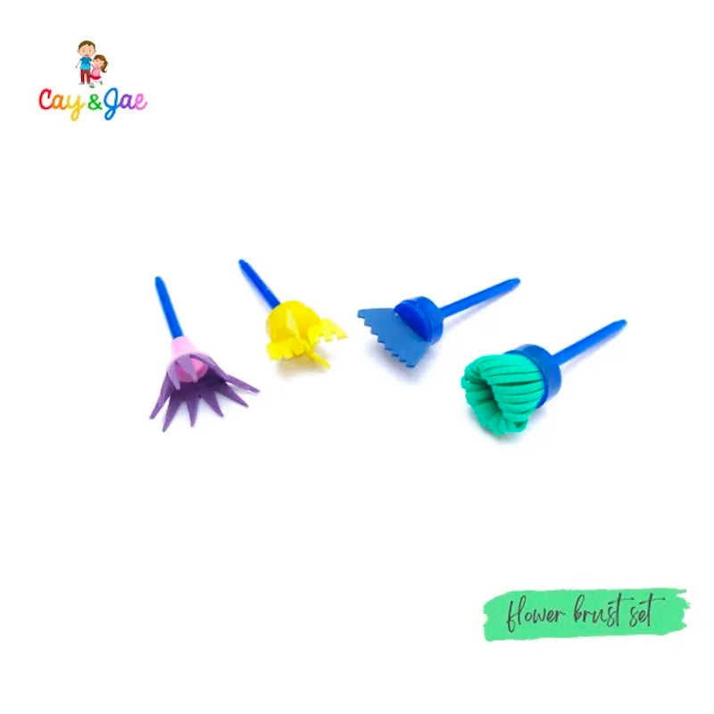 Cay and Jae Flower Brushes