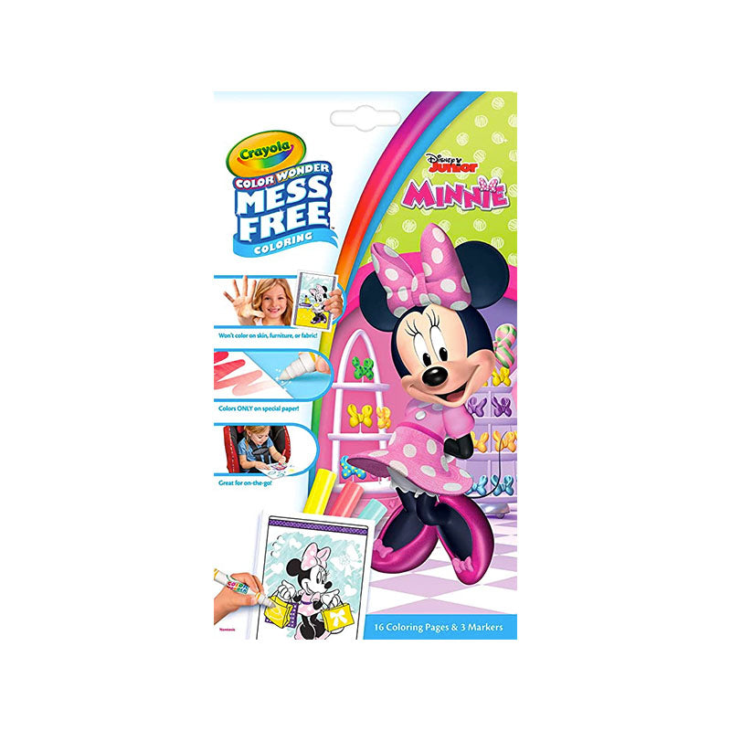 Crayola Mini Color Wonder Mess Free Coloring - Minnie Mouse