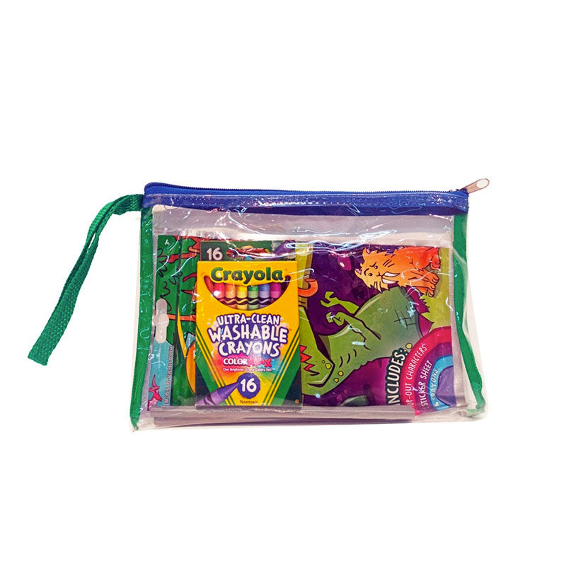 Crayola Pop Out T-Rex + 16ct Washable Crayola Travel Pack