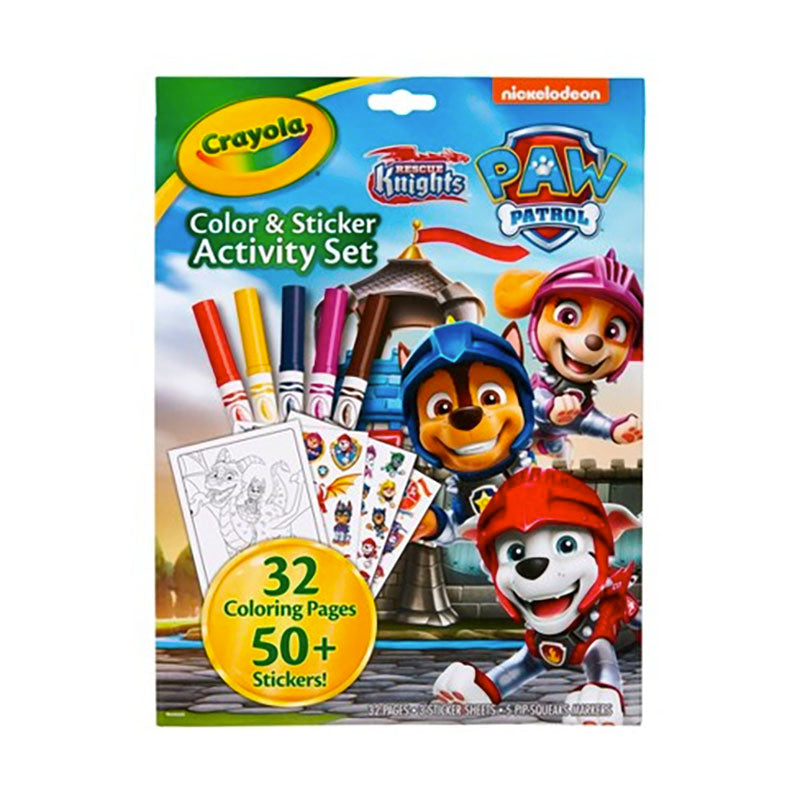 Crayola Color and Sticker Activity Set - Paw Patrol
