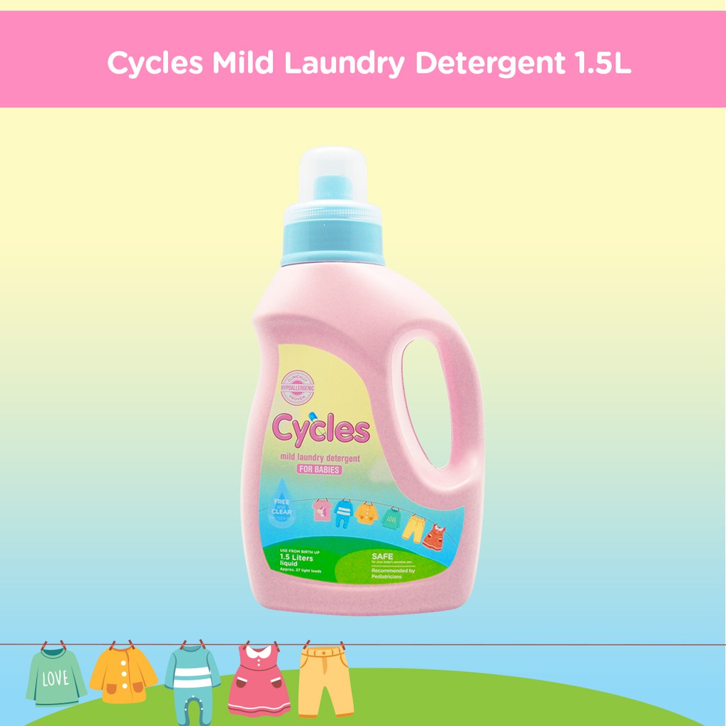 Cycles Mild Laundry Detergent - Liquid