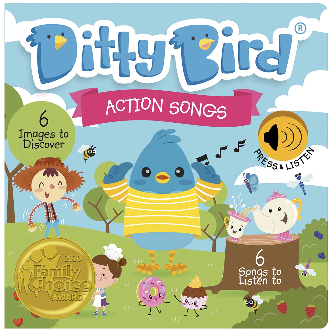 Ditty Bird Musical Books - Action Songs