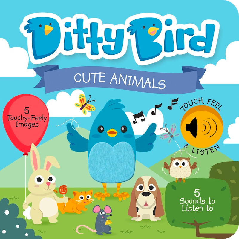Ditty Bird Musical Books - Cute Animals