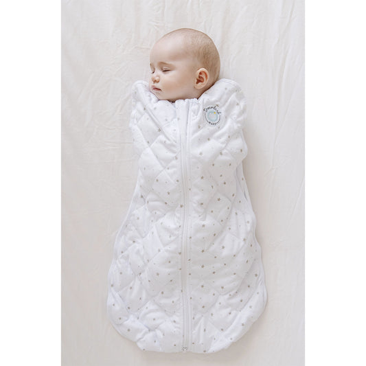 Dreamland Baby Weighted Sleep Swaddle and Sack - Grey Star