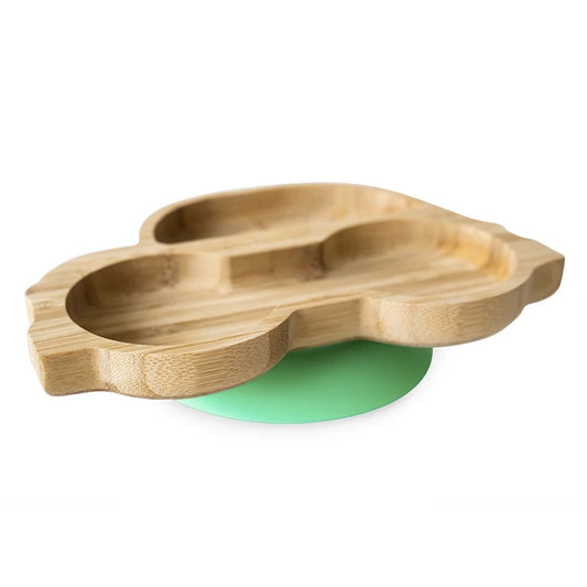 Eco Rascals Bamboo Car Plate with Suction Base