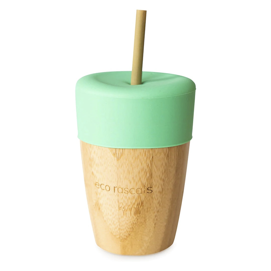 Eco Rascals Cup with Bamboo Straw (210ml)