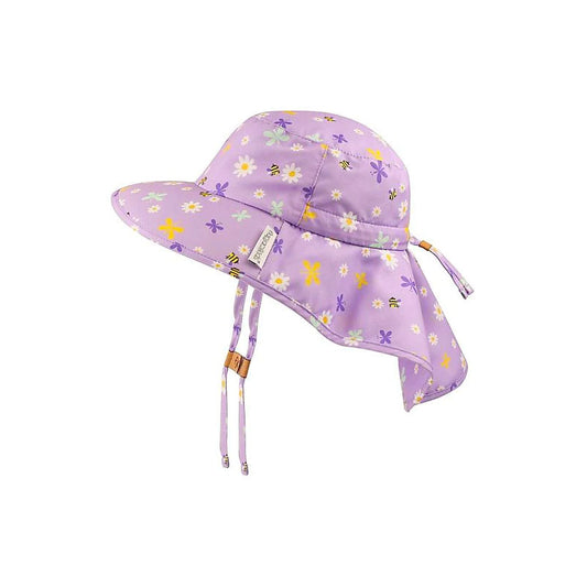 Flapjack Kids Cape Sunhat - Daisy